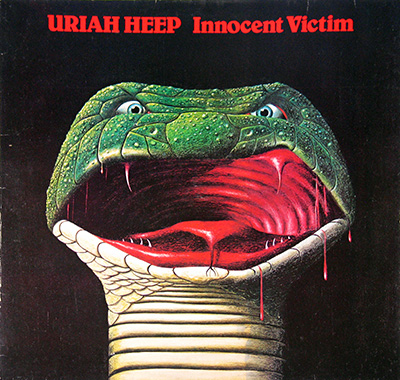 URIAH HEEP - Innocent Victim (Switzerland) album front cover vinyl record